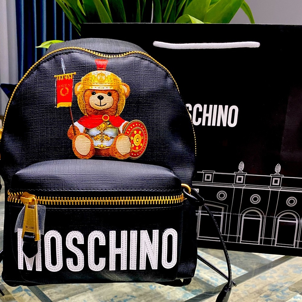 Moschino Roman teddy bear backpack
